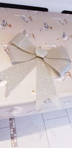 Sparkly Christmas Bow