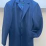 Mens blue overcoat - smart casual Image 3