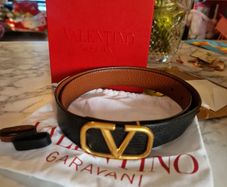 Valentino reversible men's belt