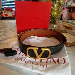 Valentino reversible men's belt