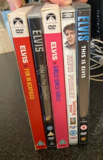 Elvis Presley DVD Movie Bundle (5 Classic Films & Special Editions)
