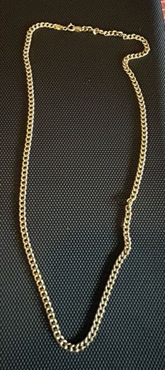 18ct Gold Chain 10g 50cm stamped 750