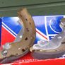 car parts EBC brake pads full set front and rear. Image 3