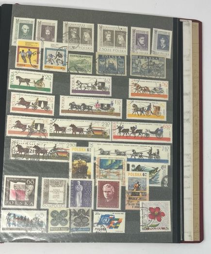 Collection: Poland Stamps mainly used however some mint noted along with some miniature sheets on 38 pages