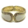 Vintage Rhinestones and enamel bangle Image 2