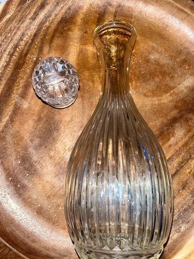 crystal whiskey decanter