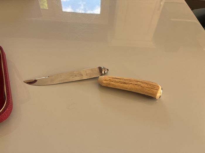 Taylor's "Eye Witness" steak knives, Sheffield, England