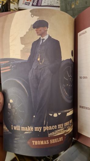 By Order Of The Peaky Blinders 2024. Beautiful 2024  Diary Unused And In Mint Condition. Hardback In Very Good Condition.