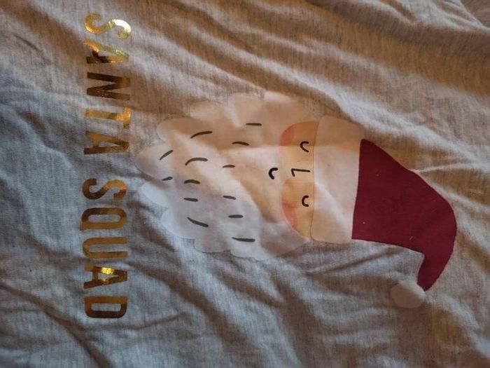 Santa Christmas pyjamas , 9/10 yrs