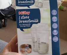 Nuby breast milk storage bags