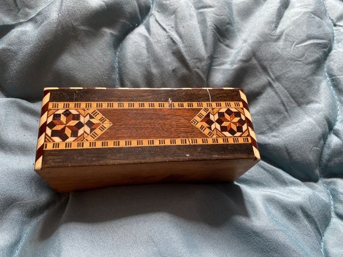 antique mini domino set