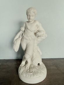 Antique Parian boy