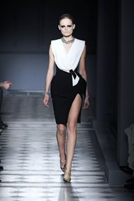 Balenciaga Runway Structured Dress