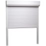 Roller Shutter Aluminium 100x130 cm White Image 3