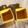 JACOBS CLUB MILK (Club Milk chocolate bar) - a pair of promotional cube shaped mugs (c.1990) Image 6