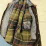 Barbour Ogston Wax Jacket Navy Image 7