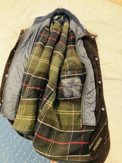 Barbour Ogston Wax Jacket Navy