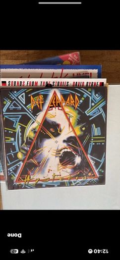 vinyl def leppard hysteria