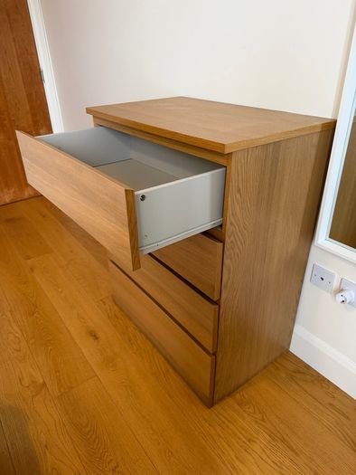 IKEA MALM Chest of 4 drawers
