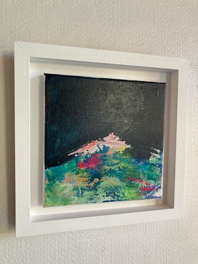 Framed Original Painting Contemporary Art  Irish Art Gift