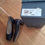 Barminton Ocean Blue Metalic Leather Shoes (39) Image 9
