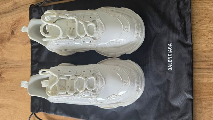 Balenciaga triple s monoblock rubber