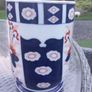 Antique Schoenau Bros Imari Japanese porcelain vase, D18 Image 3