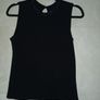 M&S black twin set cardigan and top with nice neck detail Image 6