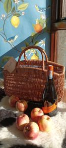 Wicker Dutch bag, medium size wicker basket, gift for her
