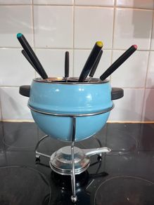 Fondue Set with 6 Forks