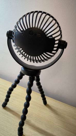 Portable Flexible Tripod Fan