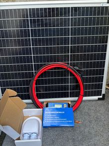50W 12V Solar Panel Kit for Camper boat shed or any off the grid installations