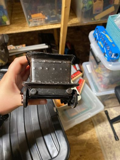 metal train ornament