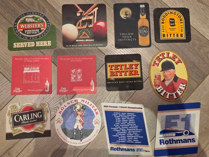 Beer mats