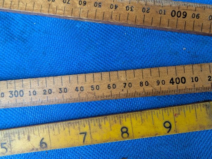 Metric / Imperial Folding Rule