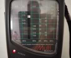 Academy Multi Band Portable Radio Receiver With FM - CB - TV1 - WB - PB - AIR