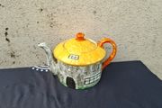 By post only novelty house tea pot