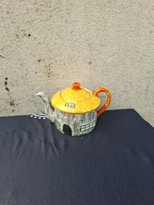 By post only novelty house tea pot