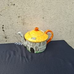 By post only novelty house tea pot