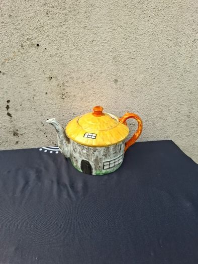 By post only novelty house tea pot