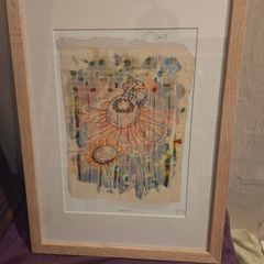 "Hellenium" by Freya Moran - Framed print