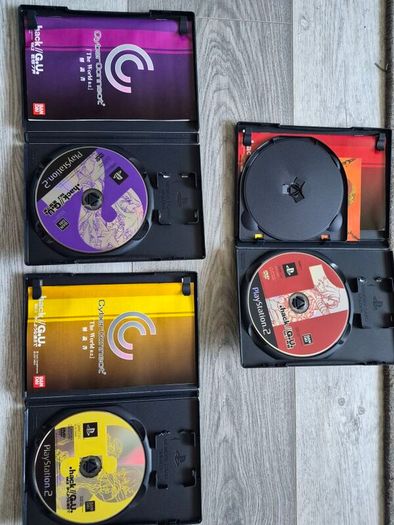 .hack G.U. Vol 1,2,3 Sony Playstation 2 PS2