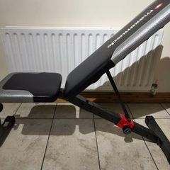 weight bench with mats
