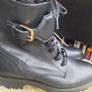 Massimo Dutti Black Leather Boots. Size 36 Image 2