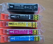 Canon PGI-570XL / CLI-571XL XL Ink Cartridges - New Sealed