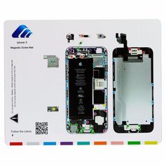 Professional Magnetic Screw Repair work Mat for iPhone 6