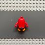 lego angry birds ang005 Red minifigure, Annoyed, Left Eyebrow Raised Image 2