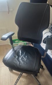 leather office chair. Ikea