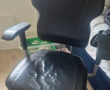 leather office chair. Ikea