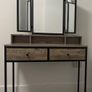 Kimberlee Dressing Table with Mirror (Set of 3) Image 3